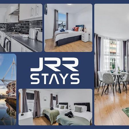 Cardiff Stylish 2 Bedroom Sleeps 6 Wi-Fi - Jrr Stays מראה חיצוני תמונה
