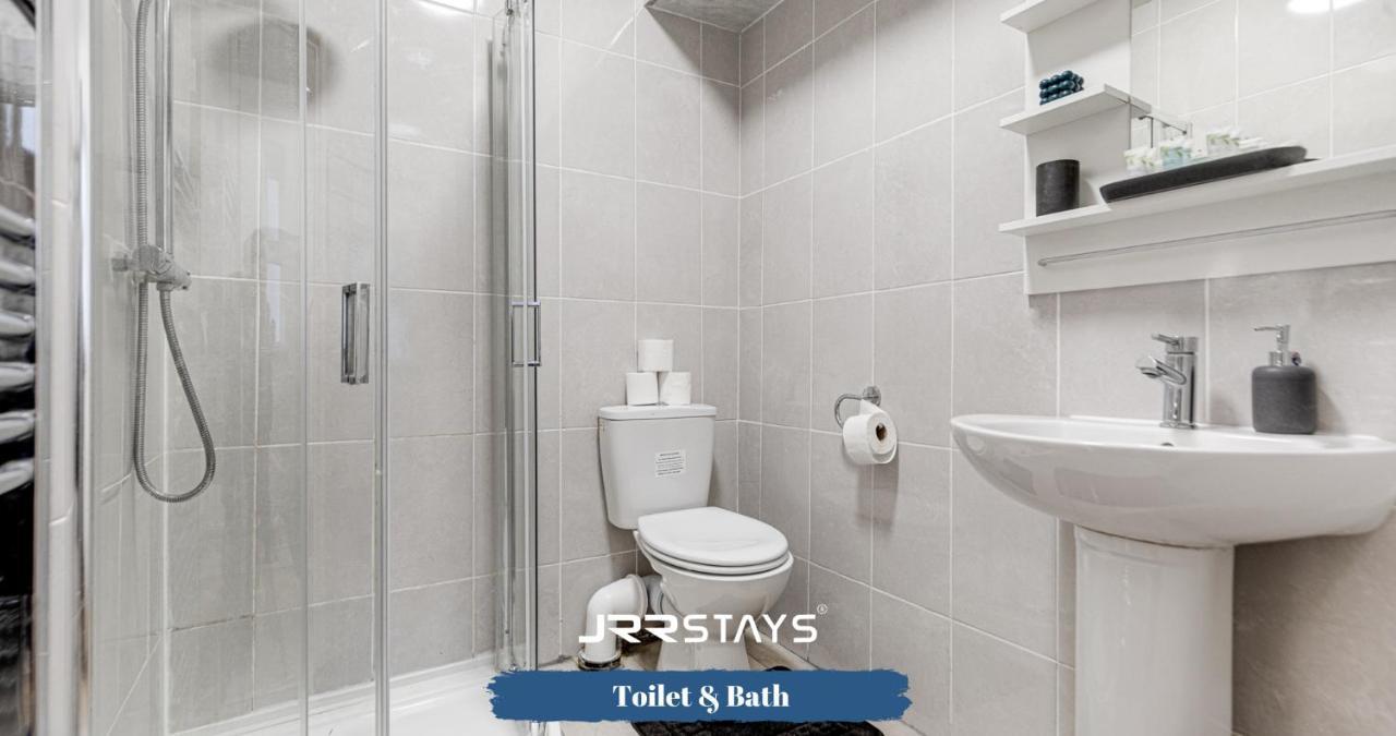 Cardiff Stylish 2 Bedroom Sleeps 6 Wi-Fi - Jrr Stays מראה חיצוני תמונה