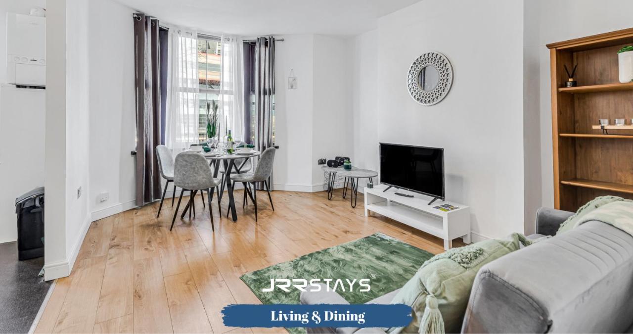 Cardiff Stylish 2 Bedroom Sleeps 6 Wi-Fi - Jrr Stays מראה חיצוני תמונה