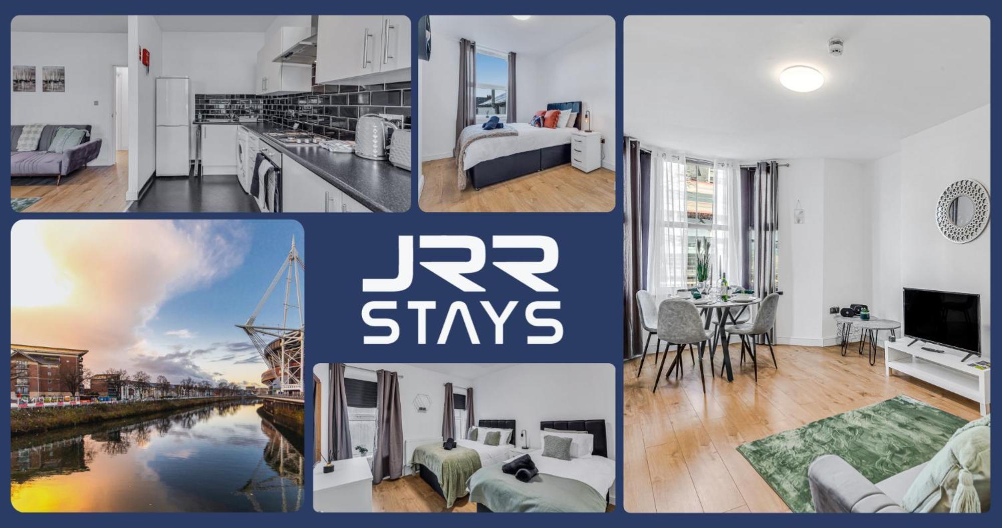 Cardiff Stylish 2 Bedroom Sleeps 6 Wi-Fi - Jrr Stays מראה חיצוני תמונה